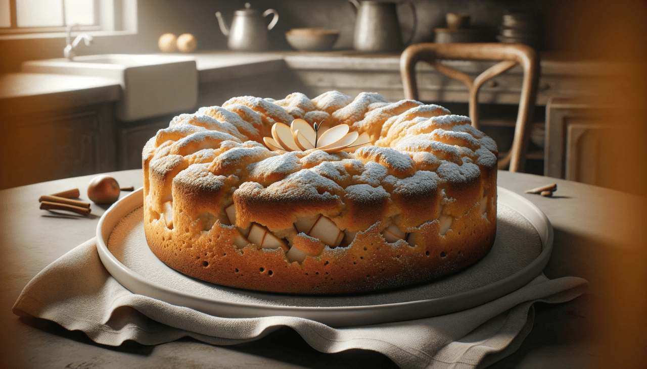Ciambellone di mele renette